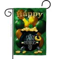 Collection Lucky Gold Pot Double-Sided Decorative Garden Flag, Multi Color G192158-BO
